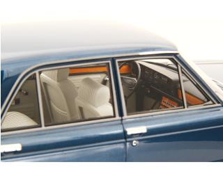 Fiat 130 Berlina 3200 1971 Blu metallizzato Laudoracing 1:18 Resinemodell (Türen, Motorhaube... nicht zu öffnen!)